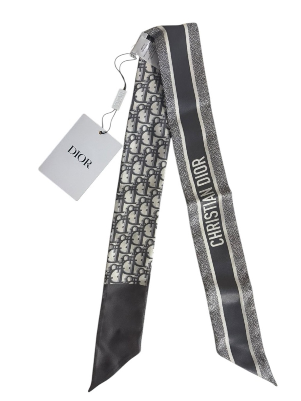 Dior Oblique Mitzvah Silk Scarf - Picture 3 of 5